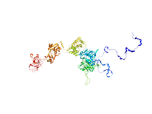 Tyrosyl-DNA phosphodiesterase 1 Isoform 3 of DNA ligase 3 (DNA ligase III alpha) BILBOMD model