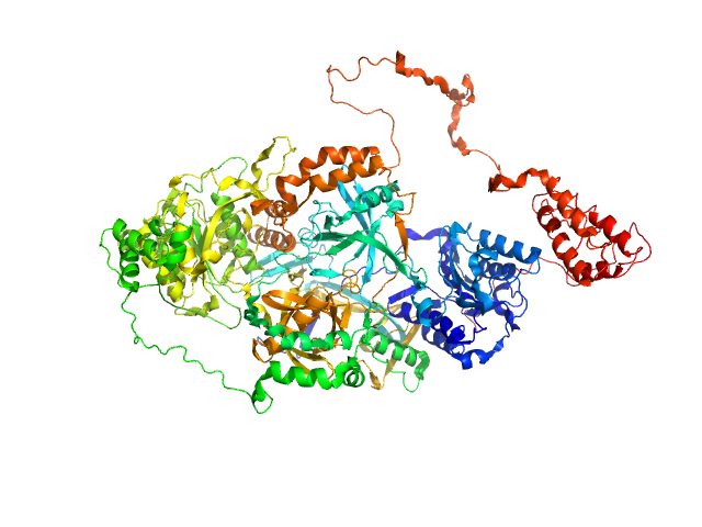 X-ray repair cross-complementing protein 6 X-ray repair cross-complementing protein 5 Y-DNA BILBOMD model