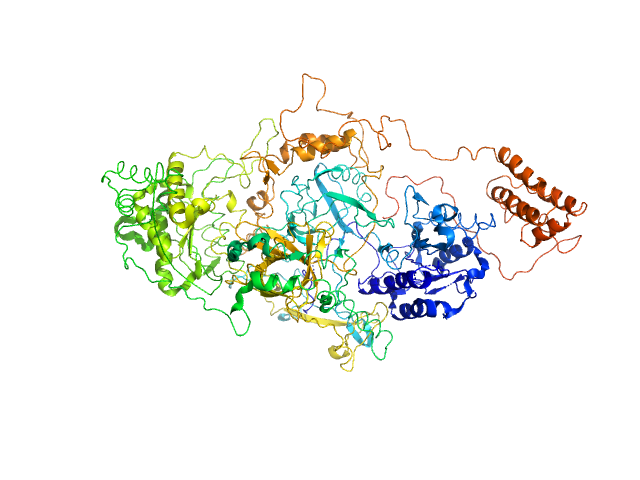 X-ray repair cross-complementing protein 6 X-ray repair cross-complementing protein 5 Y-DNA BILBOMD model