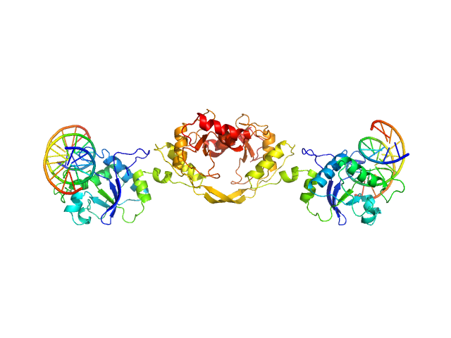 cognate hemimethylated 12-bp oligoduplex 5-methylcytosine-specific restriction enzyme A OTHER model