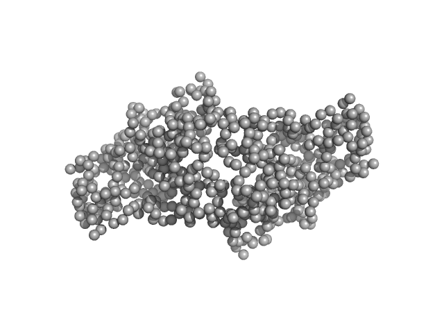 Ganglioside-induced differentiation-associated protein 1, construct GDAP1∆319-358 GASBOR model