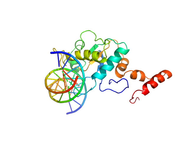5-methylcytosine-specific restriction enzyme A (N-terminal domain) cognate hemimethylated 12-bp oligoduplex OTHER model