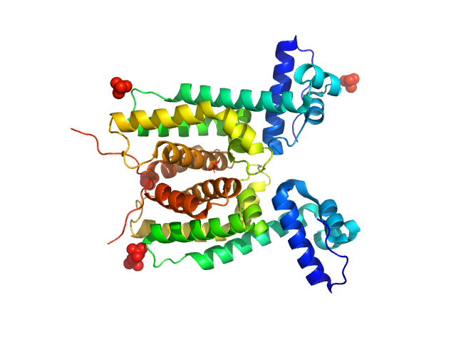 LuxR family transcriptional regulator, N55I CHIMERA model