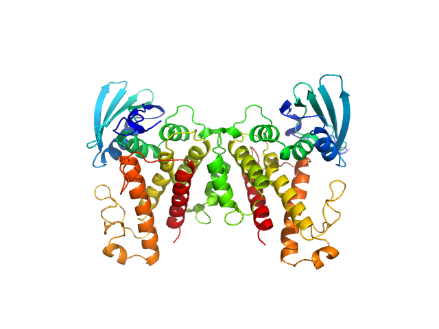 NRD-HEPN truncated variant of RnlA endoribonuclease MULTIFOXS model