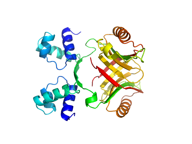 Probable transcriptional regulatory protein (Probably AsnC-family) CHIMERA model