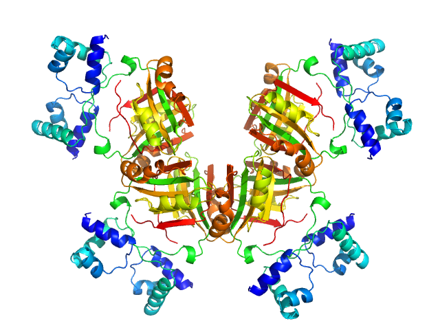Probable transcriptional regulatory protein (Probably AsnC-family) CHIMERA model