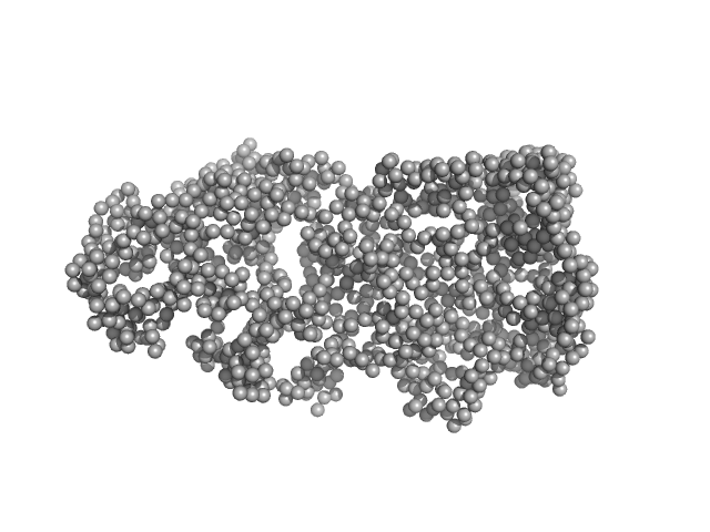 Probable transcriptional regulatory protein (Probably AsnC-family) GASBOR model