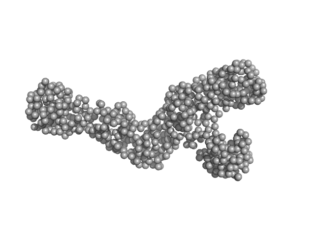 Replicase polyprotein 1ab (non-structural protein 14) Replicase polyprotein 1a (non-structural protein 10) GASBOR model