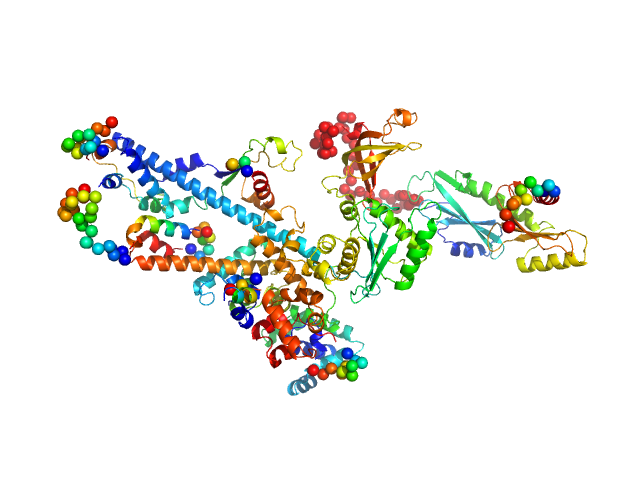 Transcription elongation factor SPT6 - ΔN Spt6 variant CORAL model