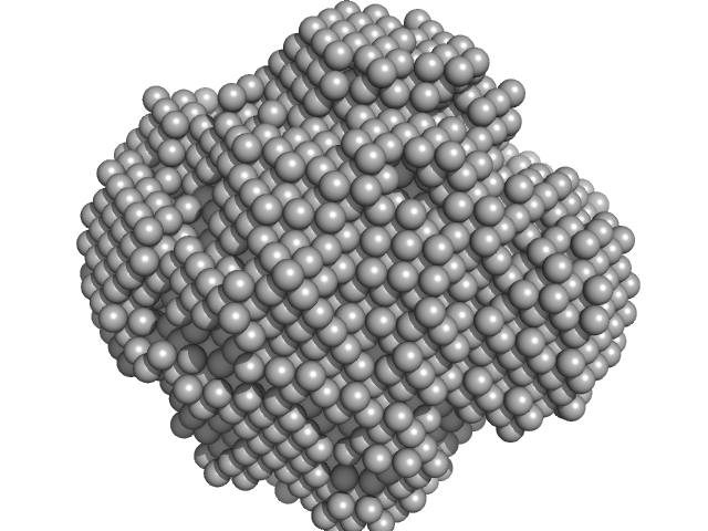 Myelin P2 protein DAMMIN model