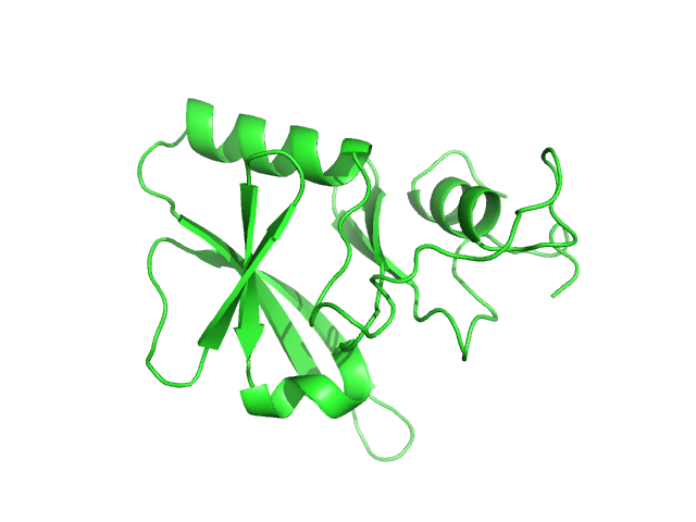 Iron-sulfur cluster assembly 1 homolog, mitochondrial ROSETTA model