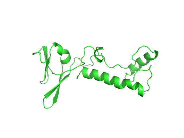 Iron-sulfur cluster assembly 1 homolog, mitochondrial ROSETTA model