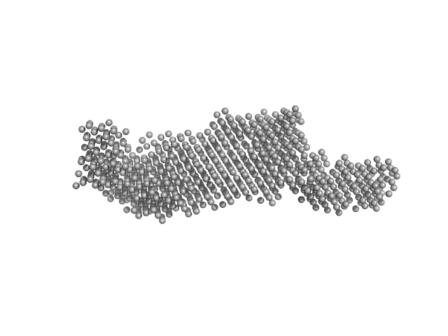 Ataxin-3 DAMMIN model