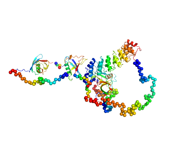 SH3 and multiple ankyrin repeat domains protein 3 CORAL model