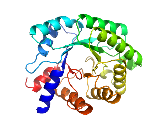 Deoxyribose-phosphate aldolase PDB (PROTEIN DATA BANK) model