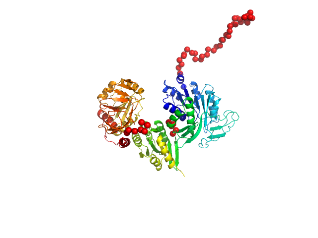 Lipid II isoglutaminyl synthase (glutamine-hydrolyzing) subunit MurT Lipid II isoglutaminyl synthase (glutamine-hydrolyzing) subunit GatD EOM/RANCH model