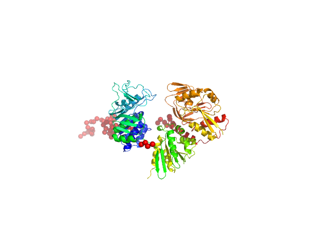 Lipid II isoglutaminyl synthase (glutamine-hydrolyzing) subunit MurT Lipid II isoglutaminyl synthase (glutamine-hydrolyzing) subunit GatD EOM/RANCH model