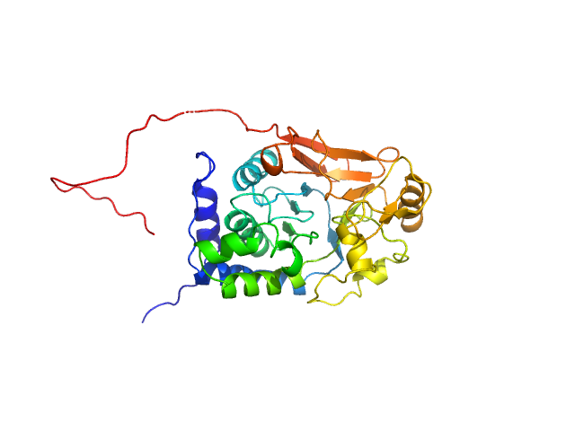 Leucine-rich repeat protein SHOC-2 Serine/threonine-protein phosphatase PP1-gamma catalytic subunit BILBOMD model