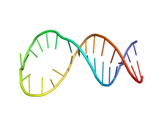 ssDNA aptamer Apt31 specific to the receptor-binding domain of SARS-CoV-2 GROMACS model