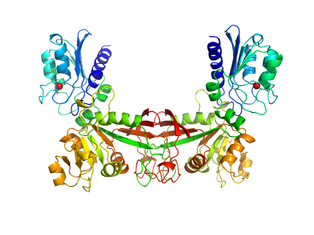 Riboflavin biosynthesis protein RibD PDB (PROTEIN DATA BANK) model