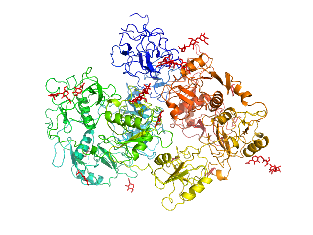Secretory phospholipase A2 receptor MODELLER model