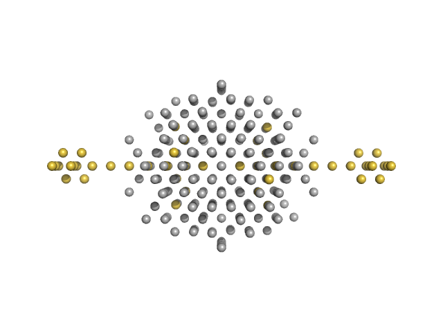 Human hemoglobin conjugated with two copies of 5-kDa PEG MONSA model