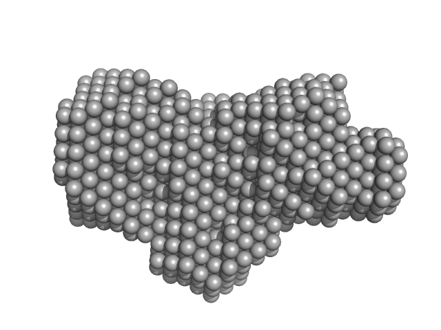 Polyketide synthase Pks13 DAMMIN model