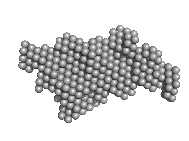 Mycocerosic acid synthase DAMMIN model