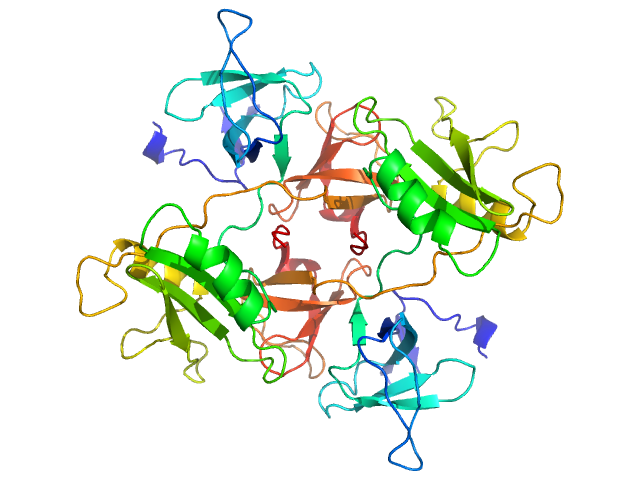 Growth factor receptor-bound protein 2 (N188D, N214D) PYMOL model