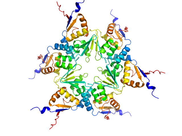 Longitudinals lacking protein, isoform G ALPHAFOLD model