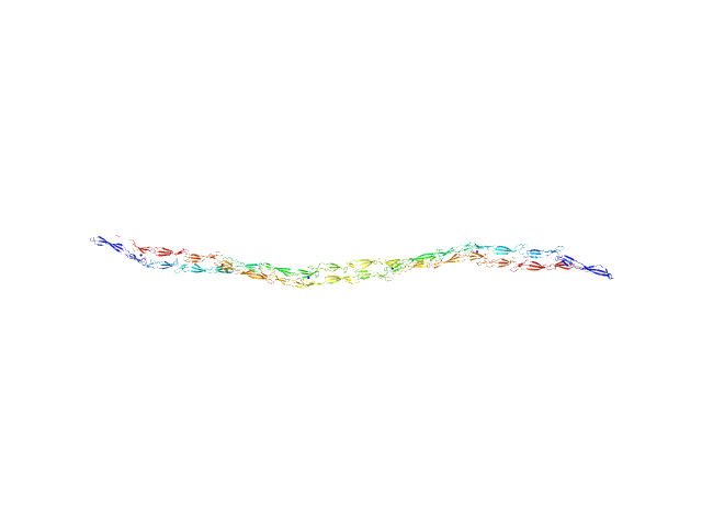 Accumulation associated protein (mutant) PYMOL model