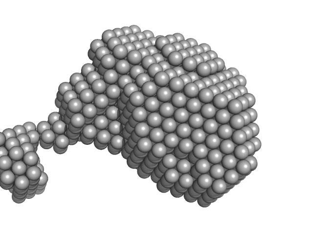 Iron-sulfur cluster assembly 1 homolog, mitochondrial DAMMIF model