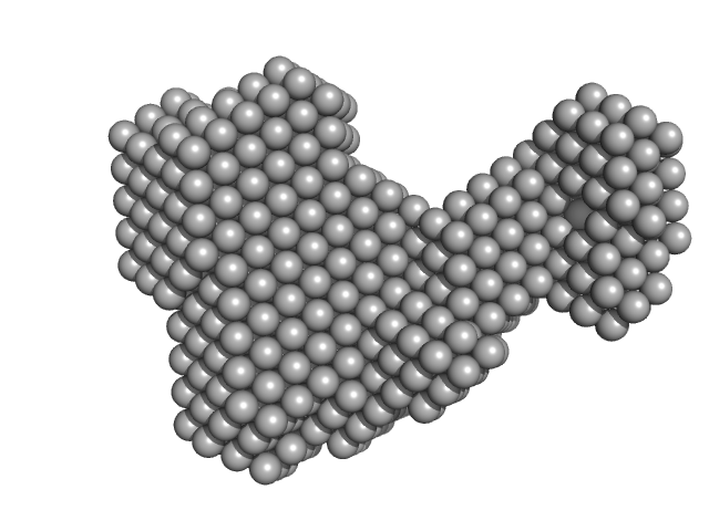 Iron-sulfur cluster assembly 1 homolog, mitochondrial Iron-sulfur cluster assembly 2 homolog, mitochondrial DAMMIF model