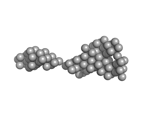 Human Mucin 2 C-terminal DAMMIN model