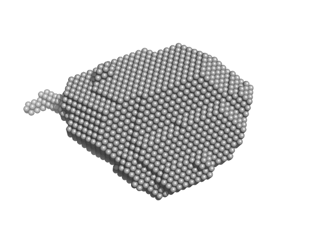 Monooxygenase (M154I, A283T) DAMMIF model