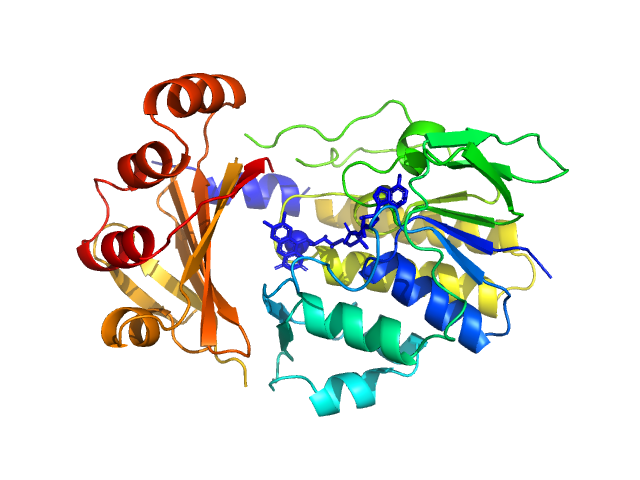 Monooxygenase (M154I, A283T) REFMAC model