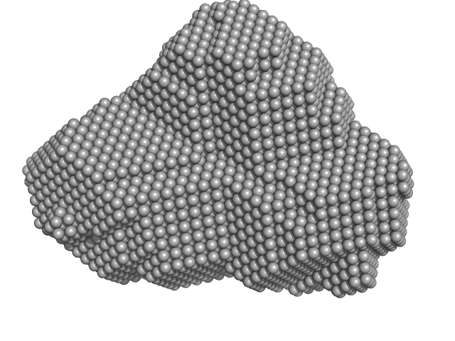 Monooxygenase (M154I, A283T) DAMMIF model