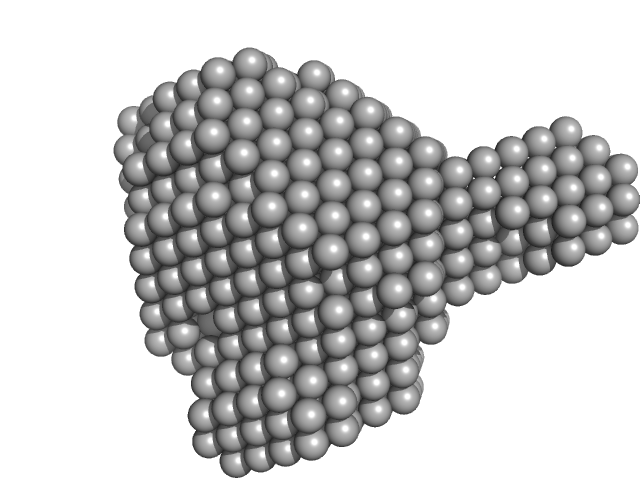 Ubiquitin carboxyl-terminal hydrolase 14 DAMMIN model