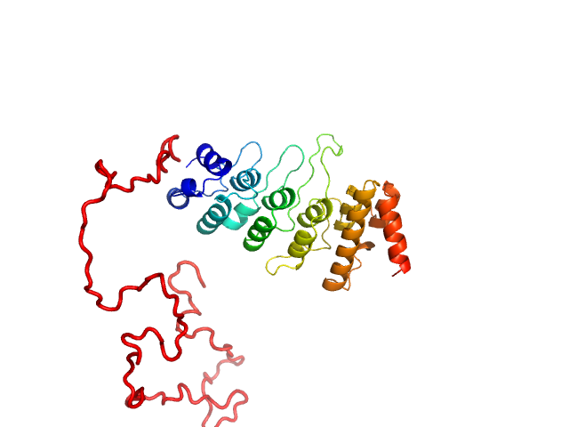 Transient receptor potential cation channel subfamily V member 4 PYMOL model