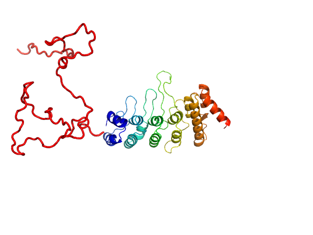 Transient receptor potential cation channel subfamily V member 4 PYMOL model