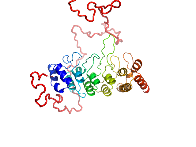 Transient receptor potential cation channel subfamily V member 4 PYMOL model