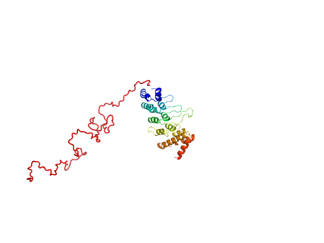 Transient receptor potential cation channel subfamily V member 4 PYMOL model