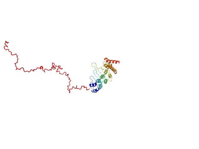 Transient receptor potential cation channel subfamily V member 4 PYMOL model