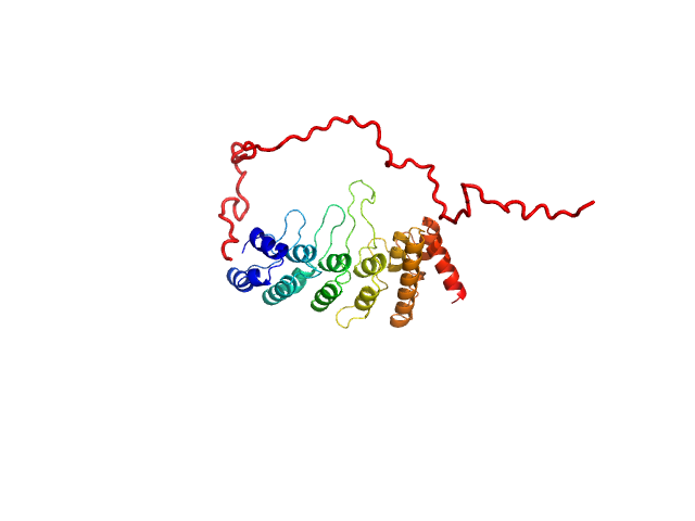 Transient receptor potential cation channel subfamily V member 4 PYMOL model