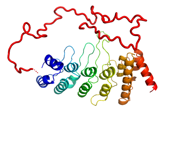 Transient receptor potential cation channel subfamily V member 4 PYMOL model