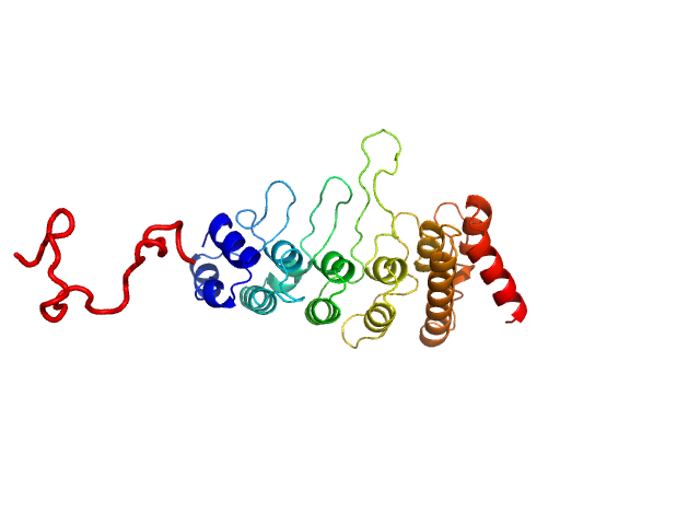 Transient receptor potential cation channel subfamily V member 4 PYMOL model