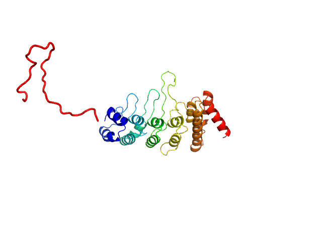 Transient receptor potential cation channel subfamily V member 4 PYMOL model