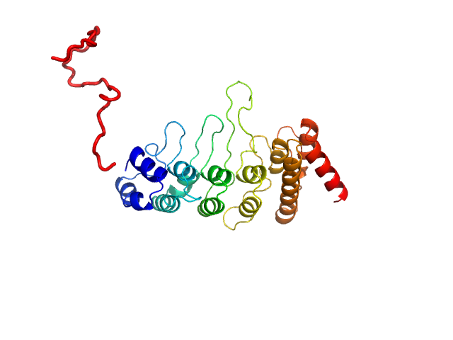 Transient receptor potential cation channel subfamily V member 4 PYMOL model