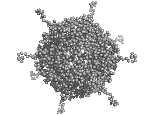 DNA protection during starvation, DPS (Ferritin superfamily) GASBOR model