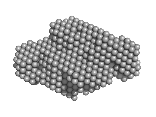 single-chain full Archaeoglobus fulgidus Argonaute variant DAMMIN model